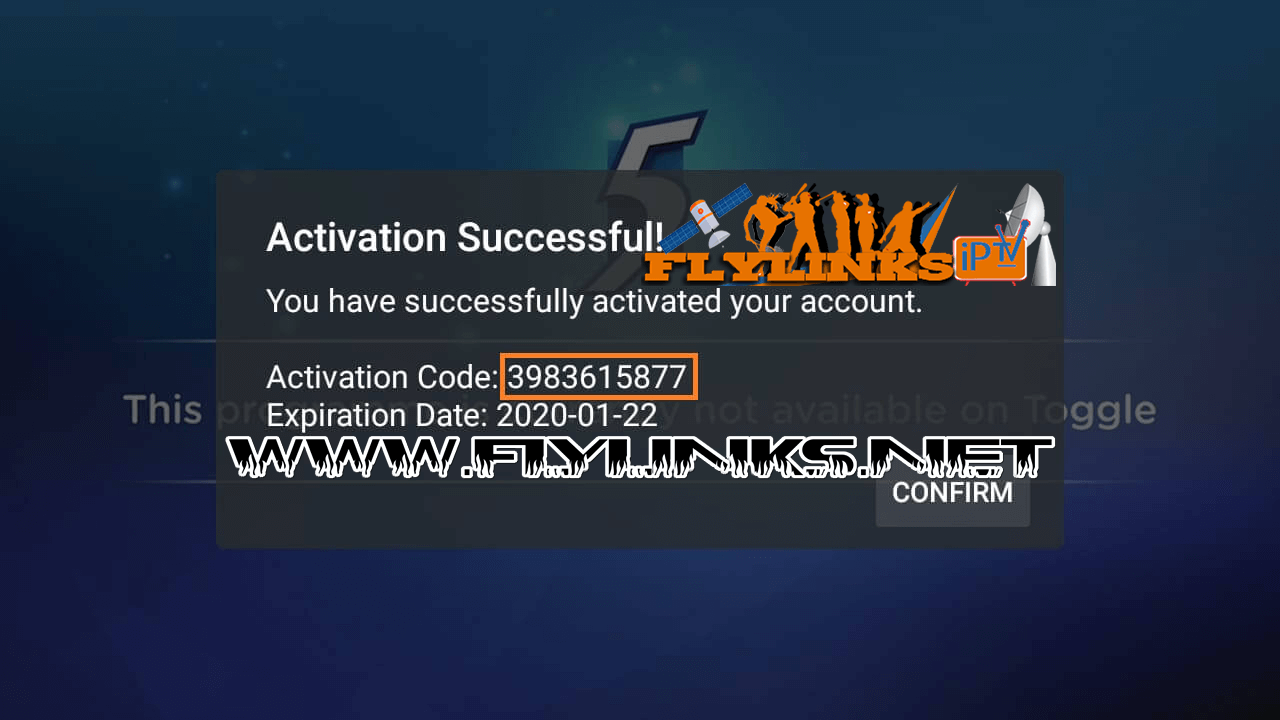 Enter Gs-Cam Activation Code